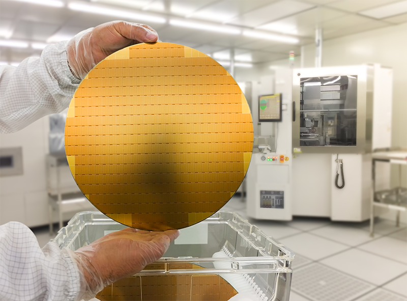 A semiconductor wafer