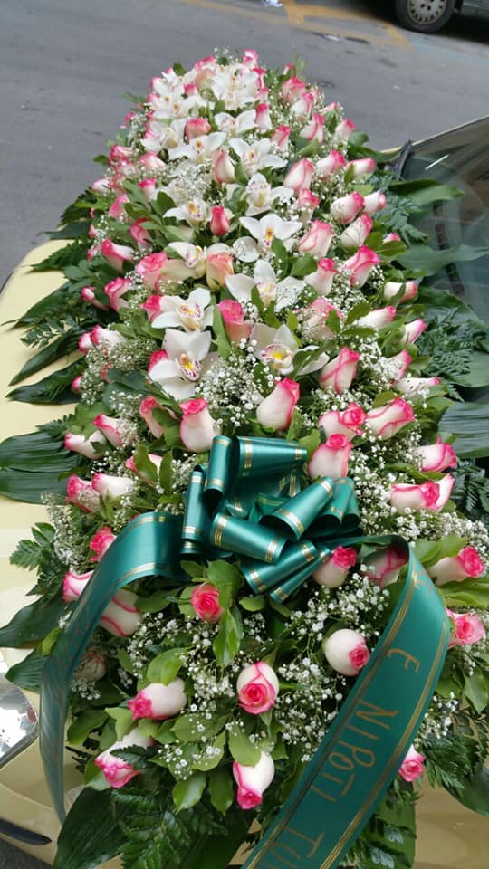Copribara Rose e Orchidee