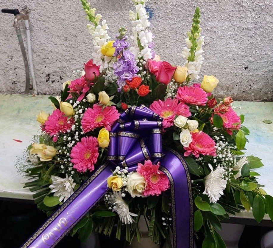 Cuscino di Fiori misti