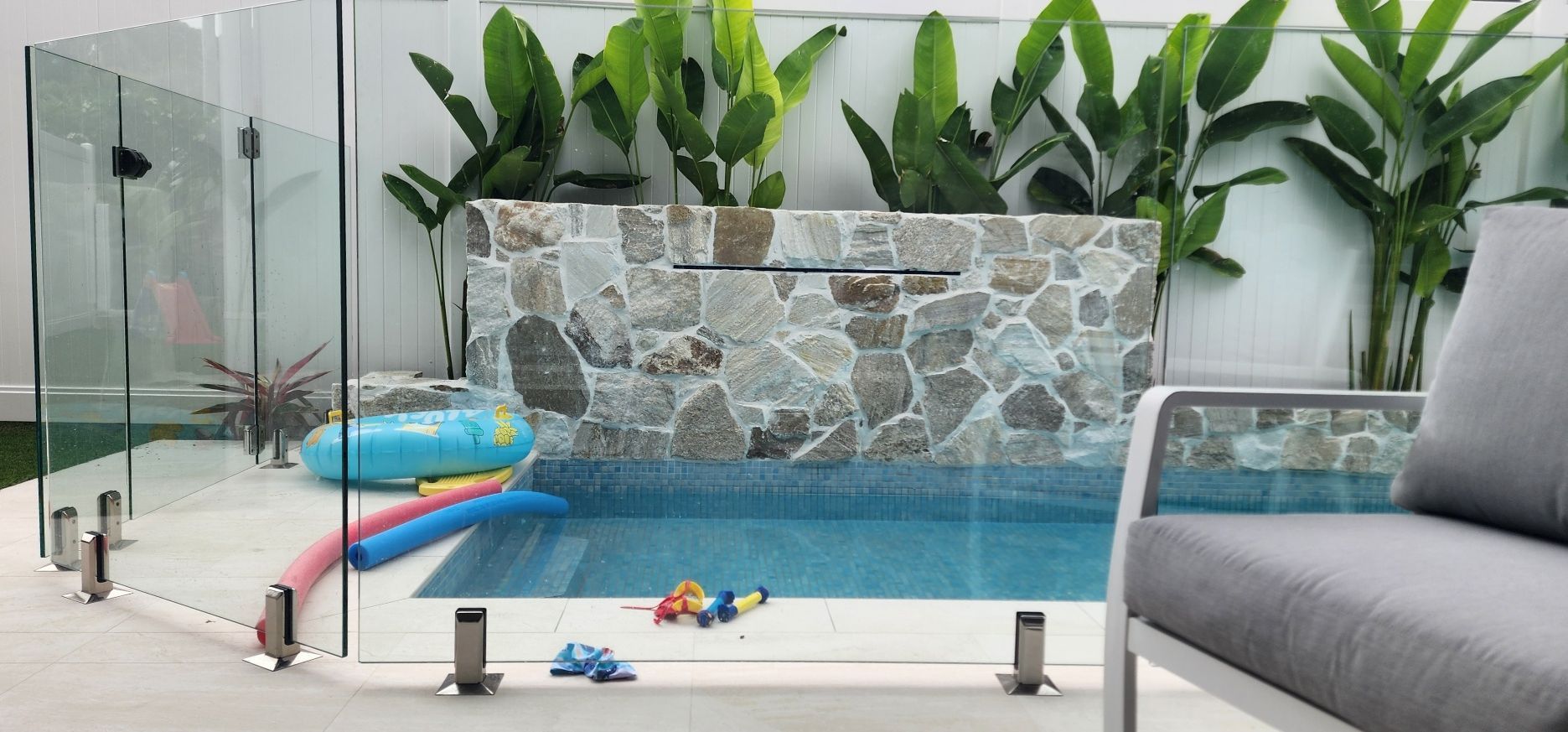 Frameless Glass Pool Fencing gold coast