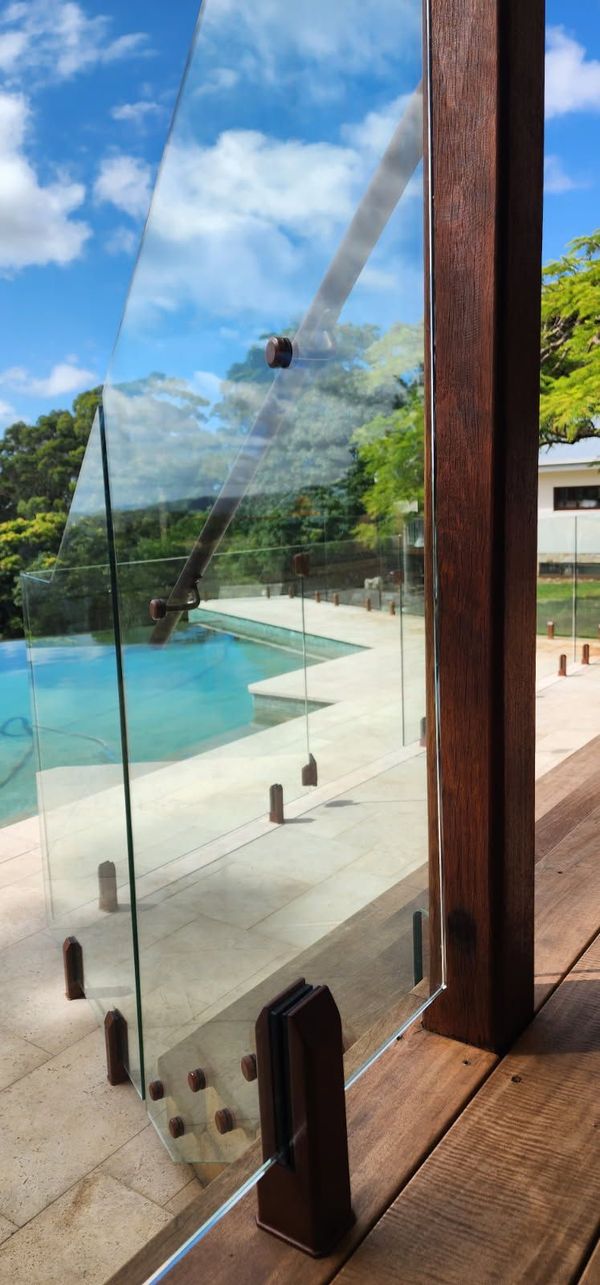custom glass fencing Gold Coast