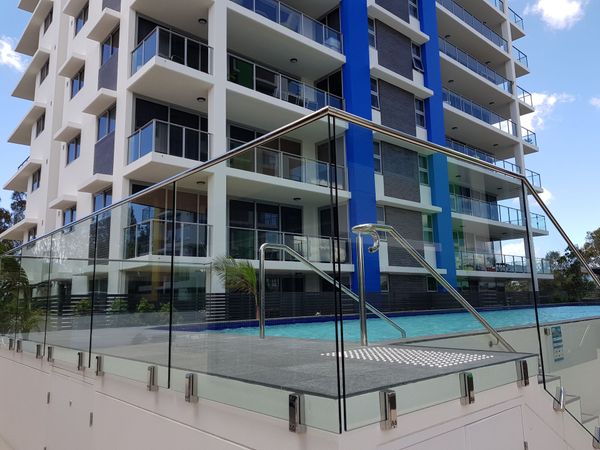 frameless glass fencing Gold Coast