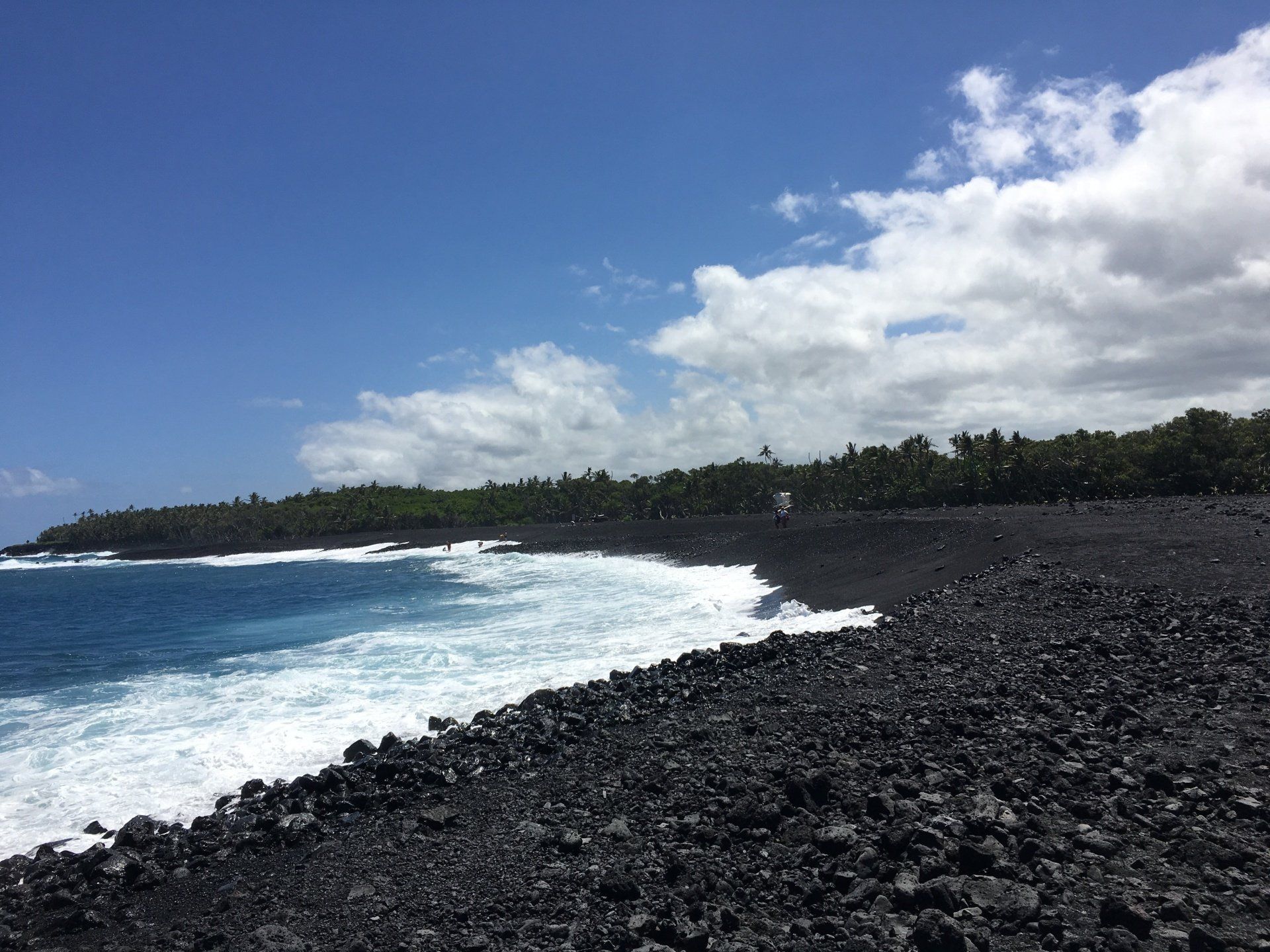 black sand bech 