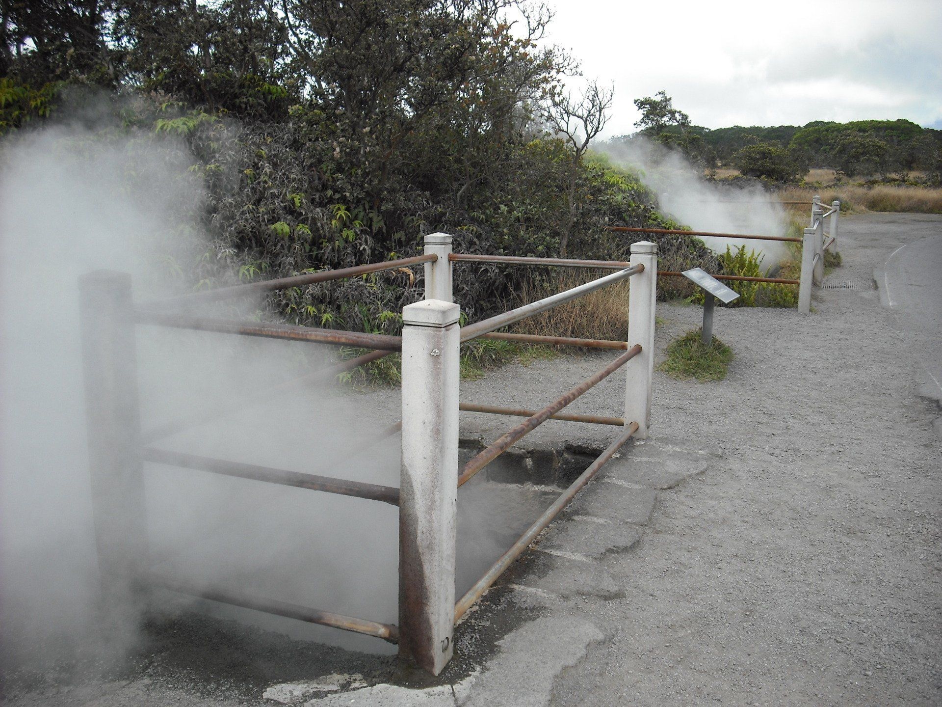 Steam vents at Hawaii Volcanoes National Park