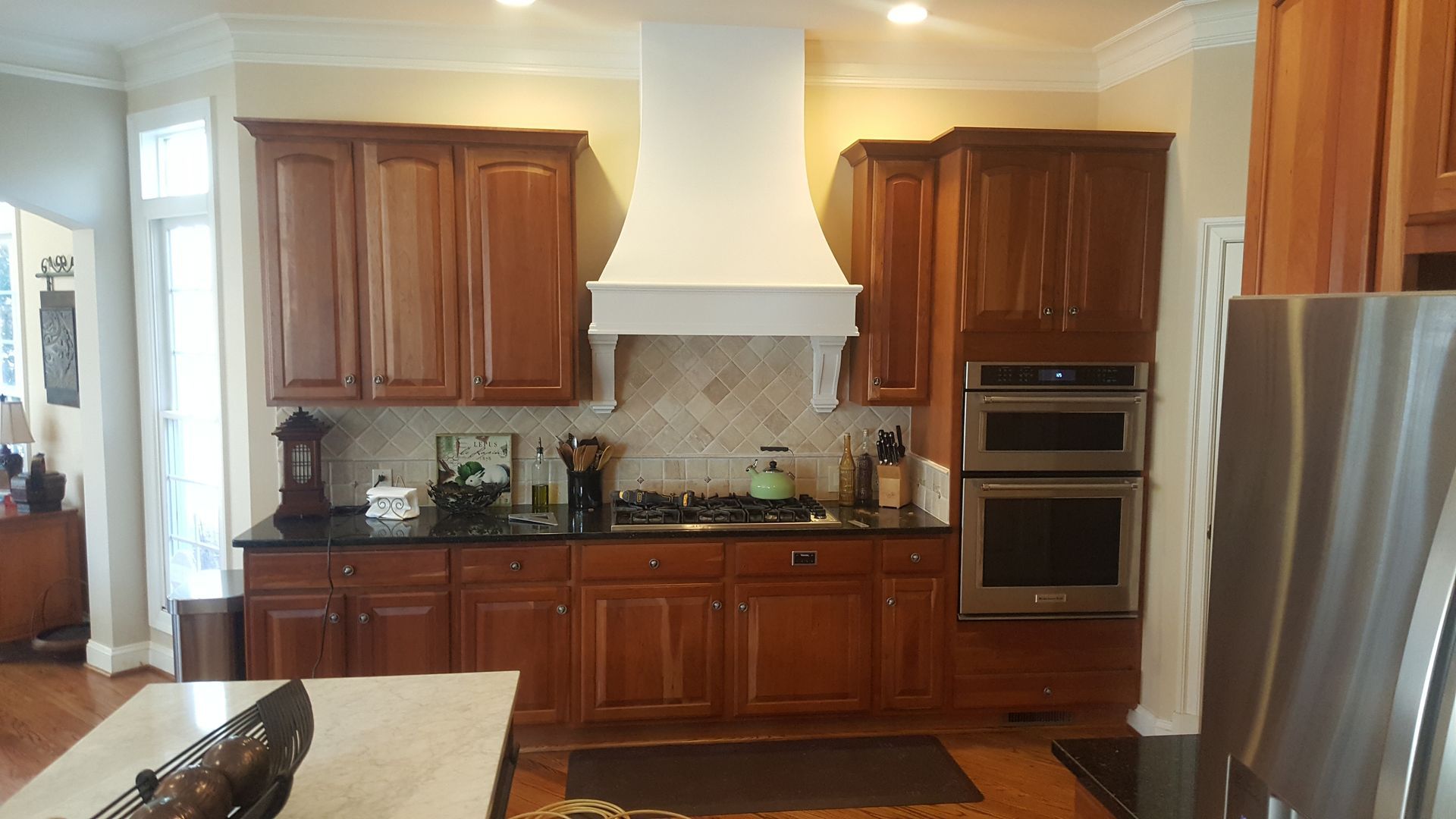 After kitchen remodeling