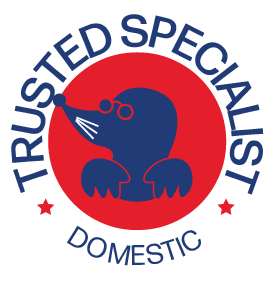 a logo for a trusted specialist domestic company
