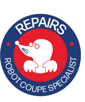 a logo for repairs robot coupe specialist