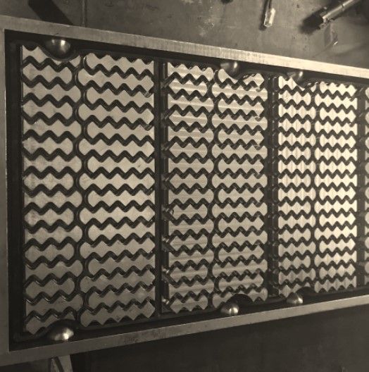 molde modulo caucho