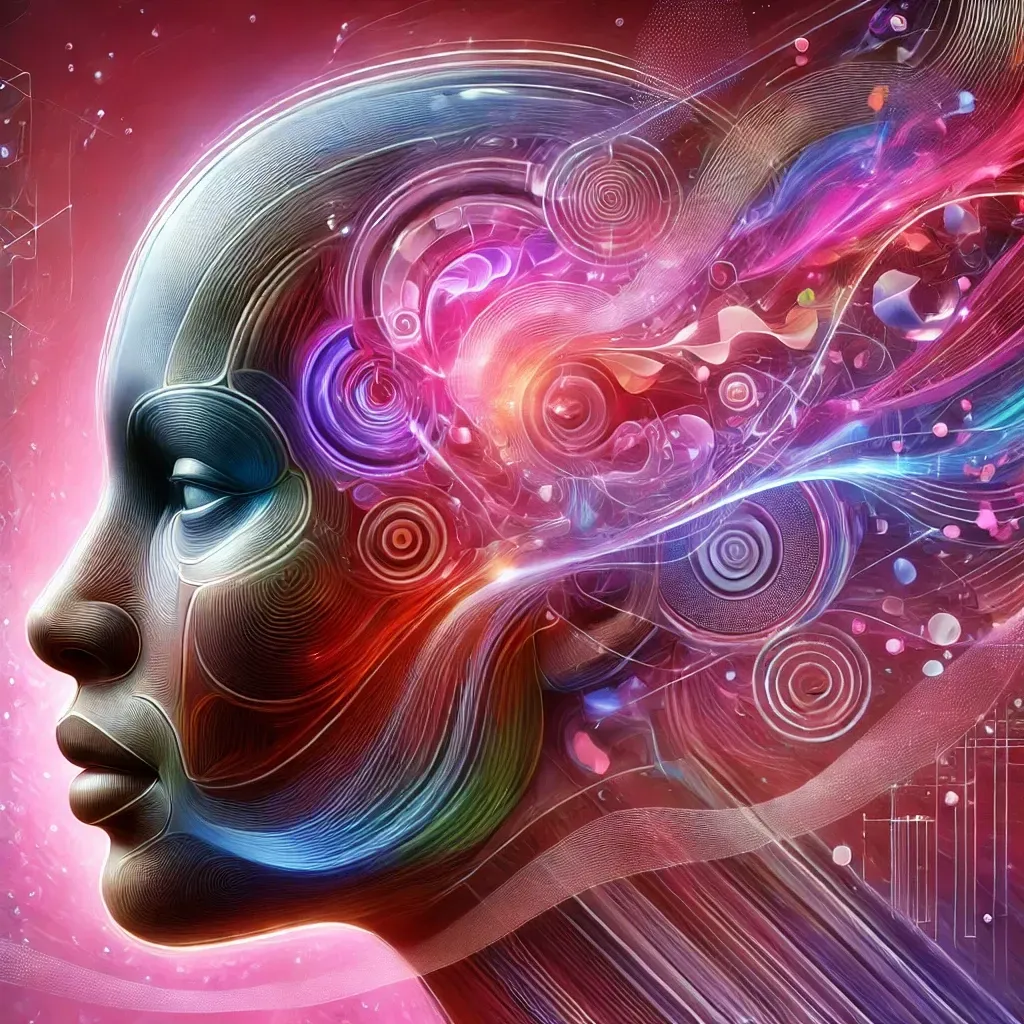 A head that is exploding with ideas and inspiration