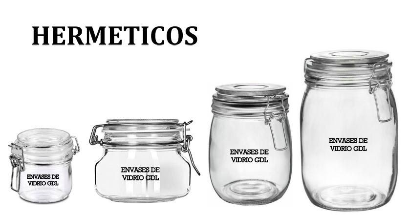 ENVASES DE VIDRIO GDL - HERMETICOS
