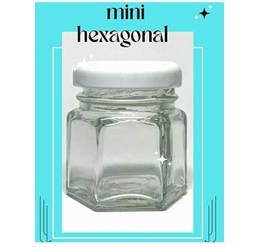 ENVASES DE VIDRIO GDL - MINI HEXAGONAL