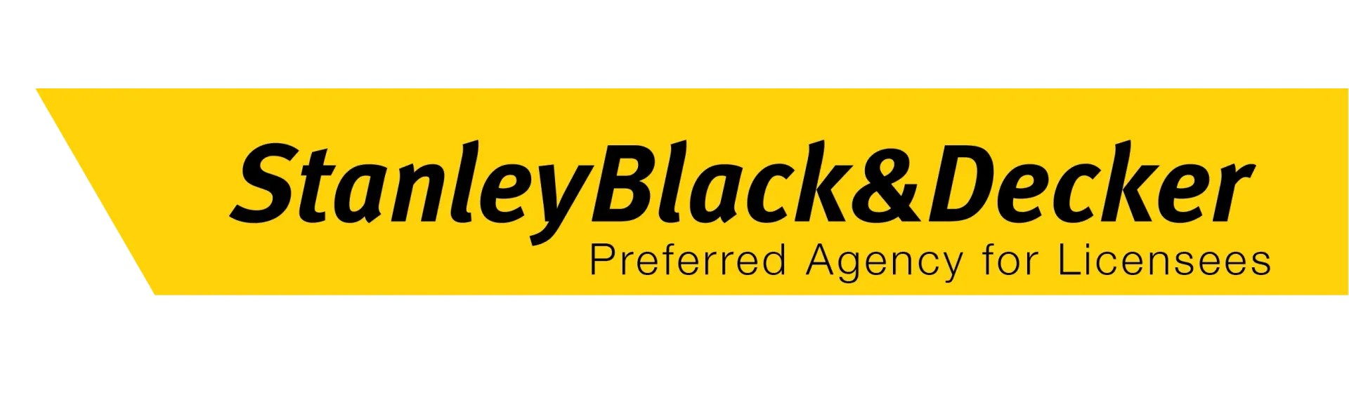 Stanley Black and Decker Logo Preferred Agency for Licensees
