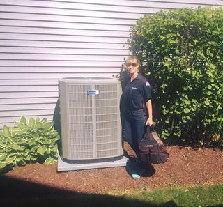 Air Conditioning Repair — Patrick's Heating And Air Conditioning Vehicle in Geneva, IL