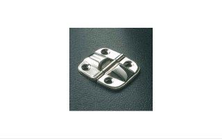 Nickel plated hinge with holes