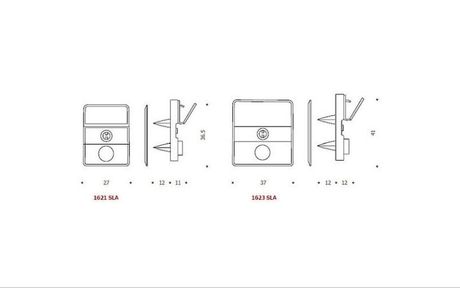 disegno serratura SLA