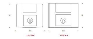 disegno serratura modello