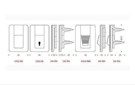 disegno serratura OS+SL+OSS
