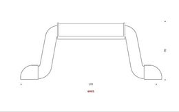 disegno maniglia plastica e nichel colorata