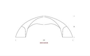 disegno maniglia plastica tonda