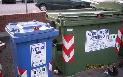Serrature per contenitori di rifiuti