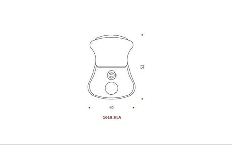 disegno serratura in ottone