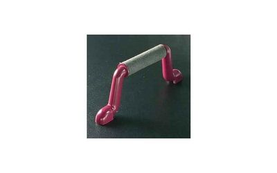 Pink nickel and plastic handle