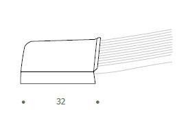 Mounting holes nickel plated handles