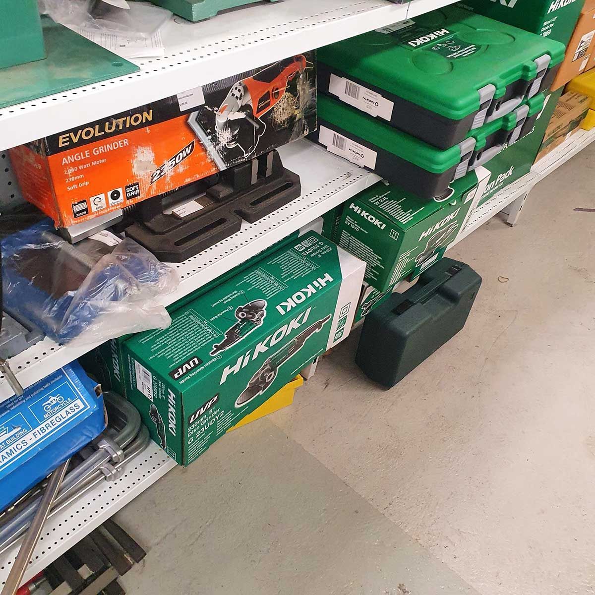 Hi-Koki And Evolution Angle Grinder — PT Trade Supplies in Kempsey, NSW