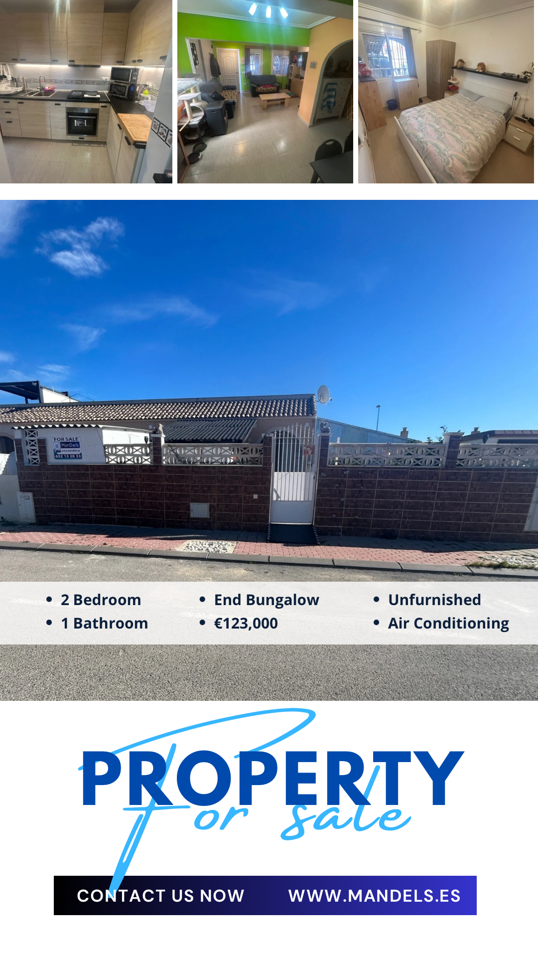 End Bungalow for Sale on Sierra Golf, Murcia Spain