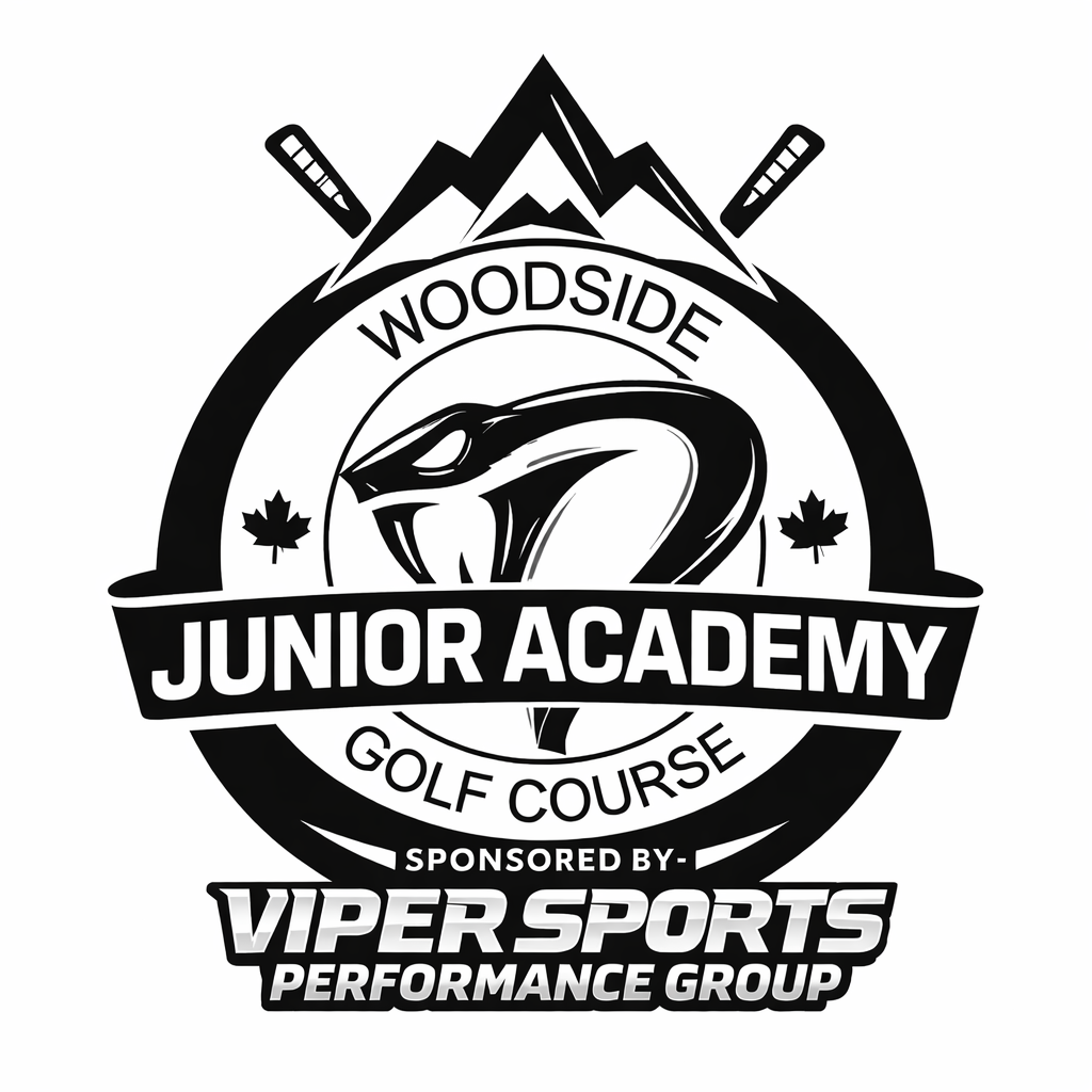 Black and white logo for Viper Sports Performance Group featuring a snake head above the acronym VSPG