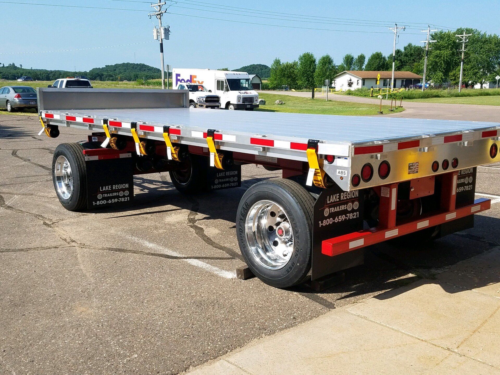 Lake Region Trailers - Wisconsin Body & Hoist Scott Magnum Aluminum Platform - A119