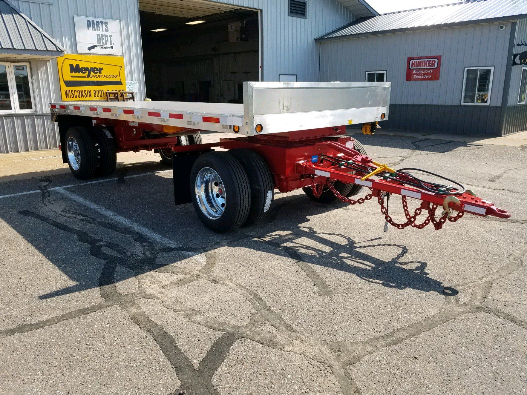 Lake Region Trailers - Wisconsin Body & Hoist 18' Scott Aluminum Magnum Platform - A115