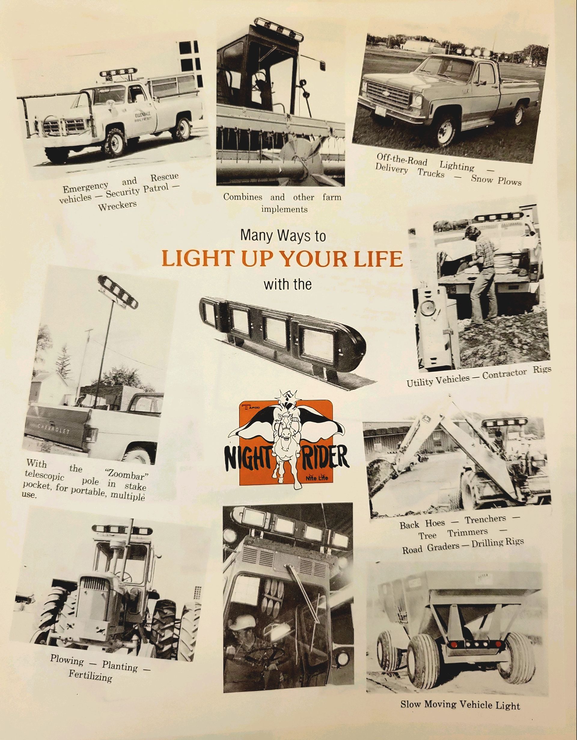 A poster that says light up your life on it