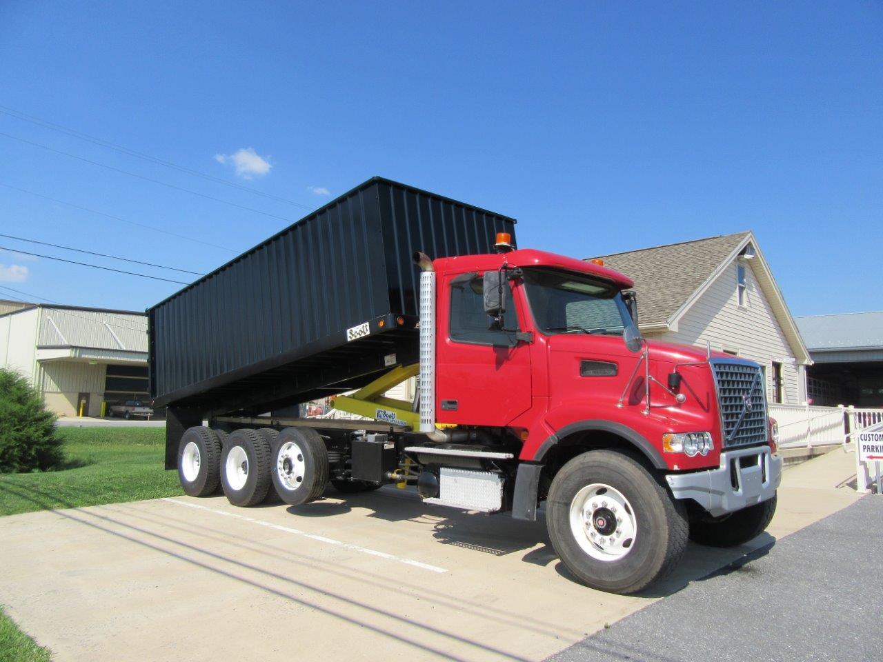 Martin's Farm Trucks - Scott Steel Grain Body with Scott Hoist - S74