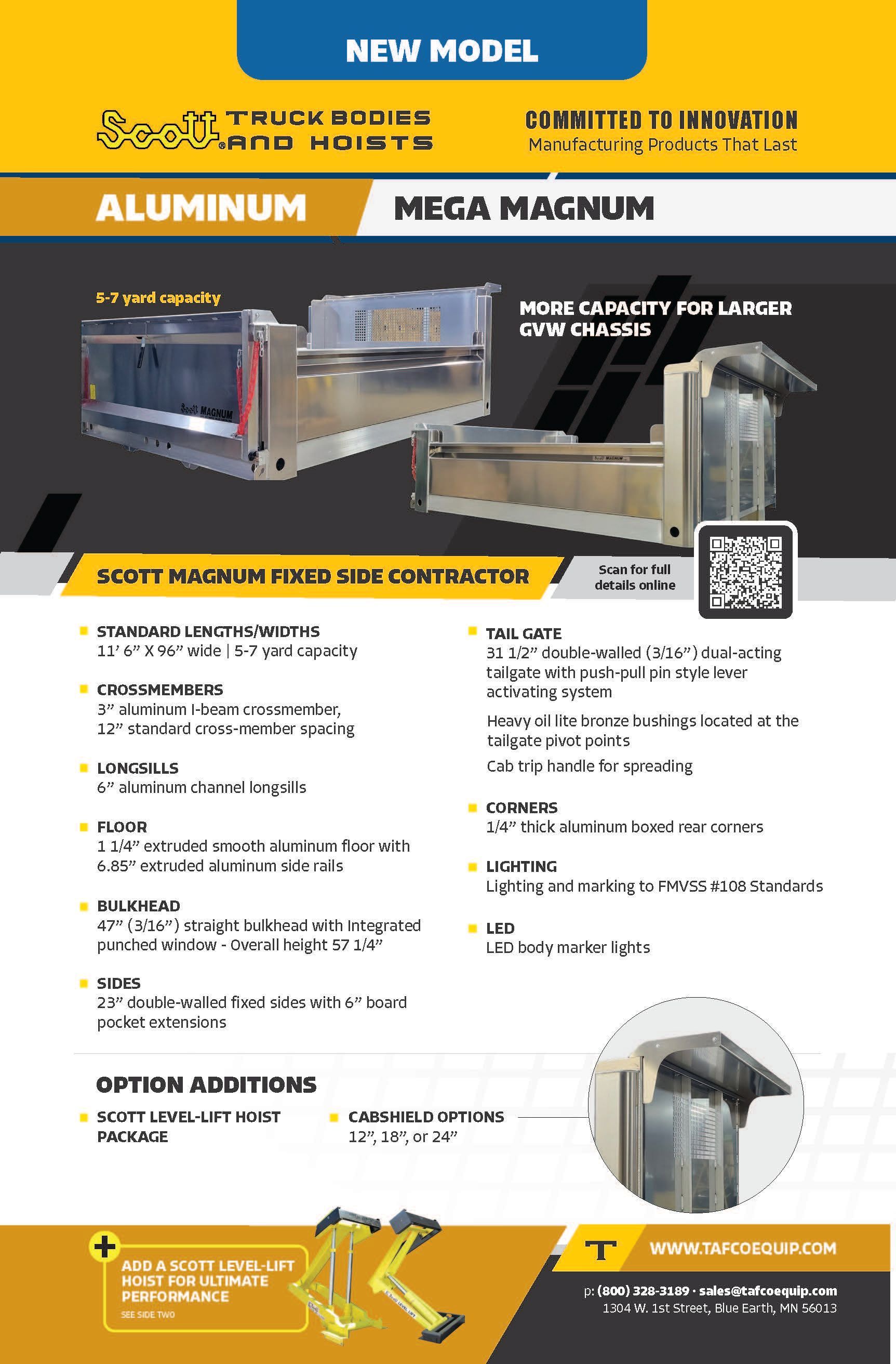 Aluminum Mega Magnum Dump