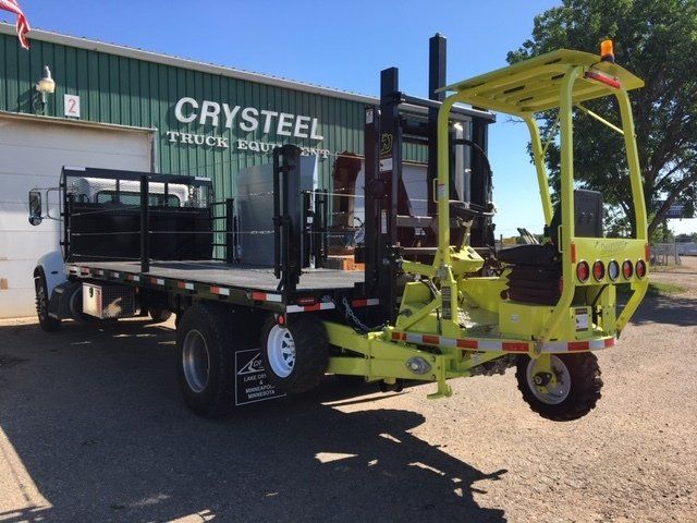 Crysteel Truck Equipment - Scott Steel Structural Platform with Donkey install- S88