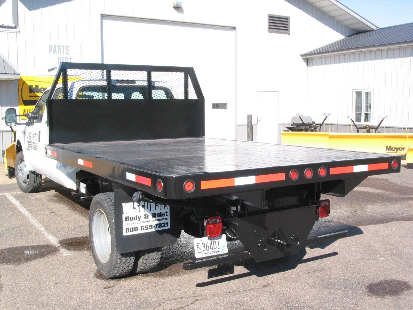 Lake Region Trailers - Wisconsin Body & Hoist Scott Steel Econo Fleet Duty Platform  - S69