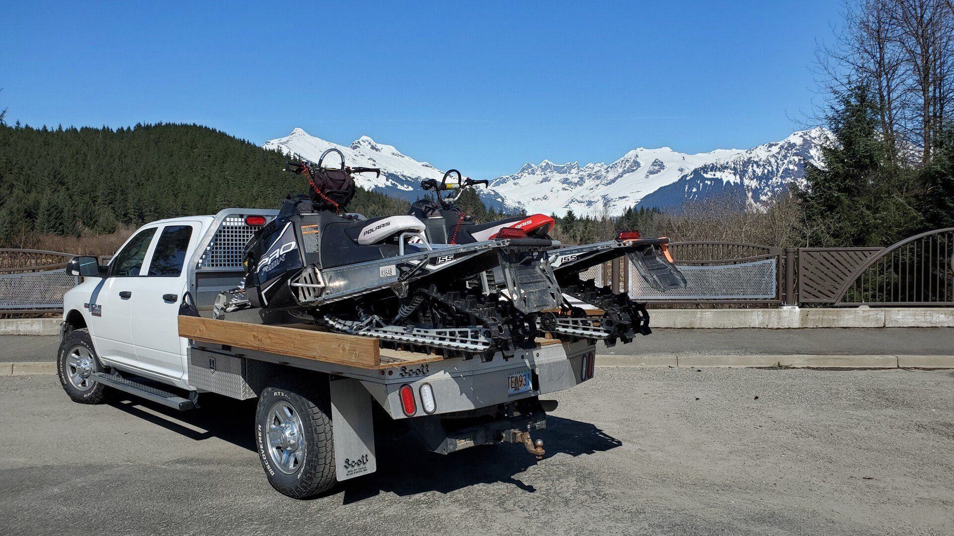 Tafco - Scott Hauler with B&W turnover now in Alaska - A208