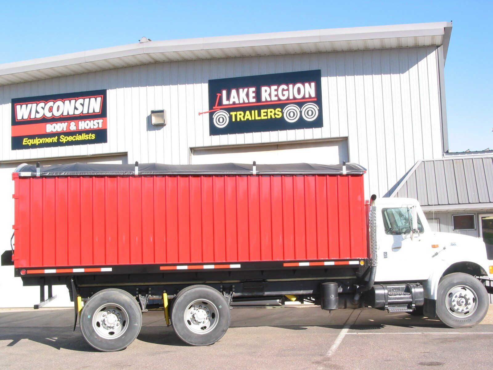 Lake Region Trailers - Wisconsin Body & Hoist Scott Steel Grain Body  - S71