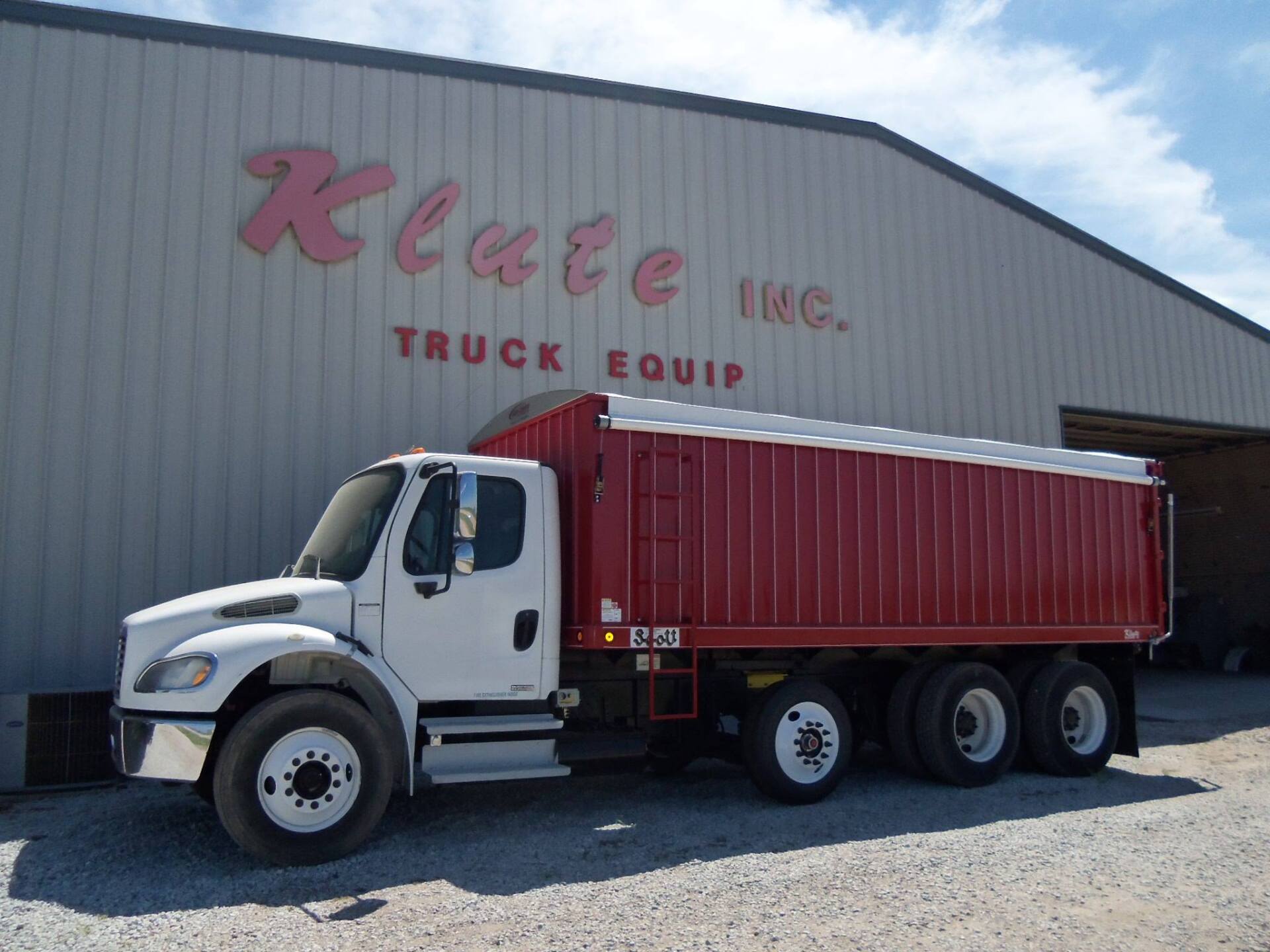 Klute Truck Equipment - Scott Steel Grain Body - S44