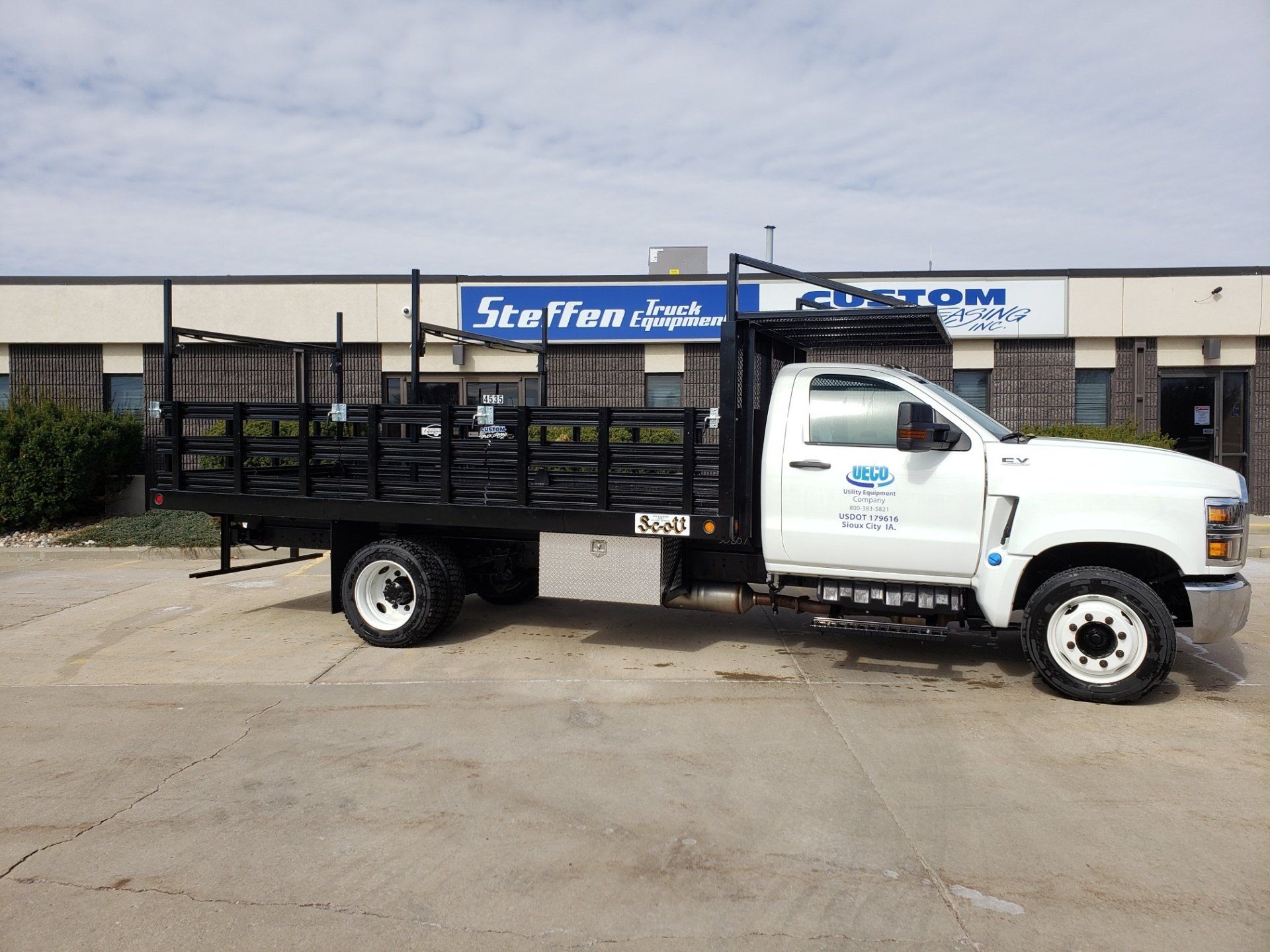 Custom Truck Equipment - Scott Steel Platform with Stakes - S3