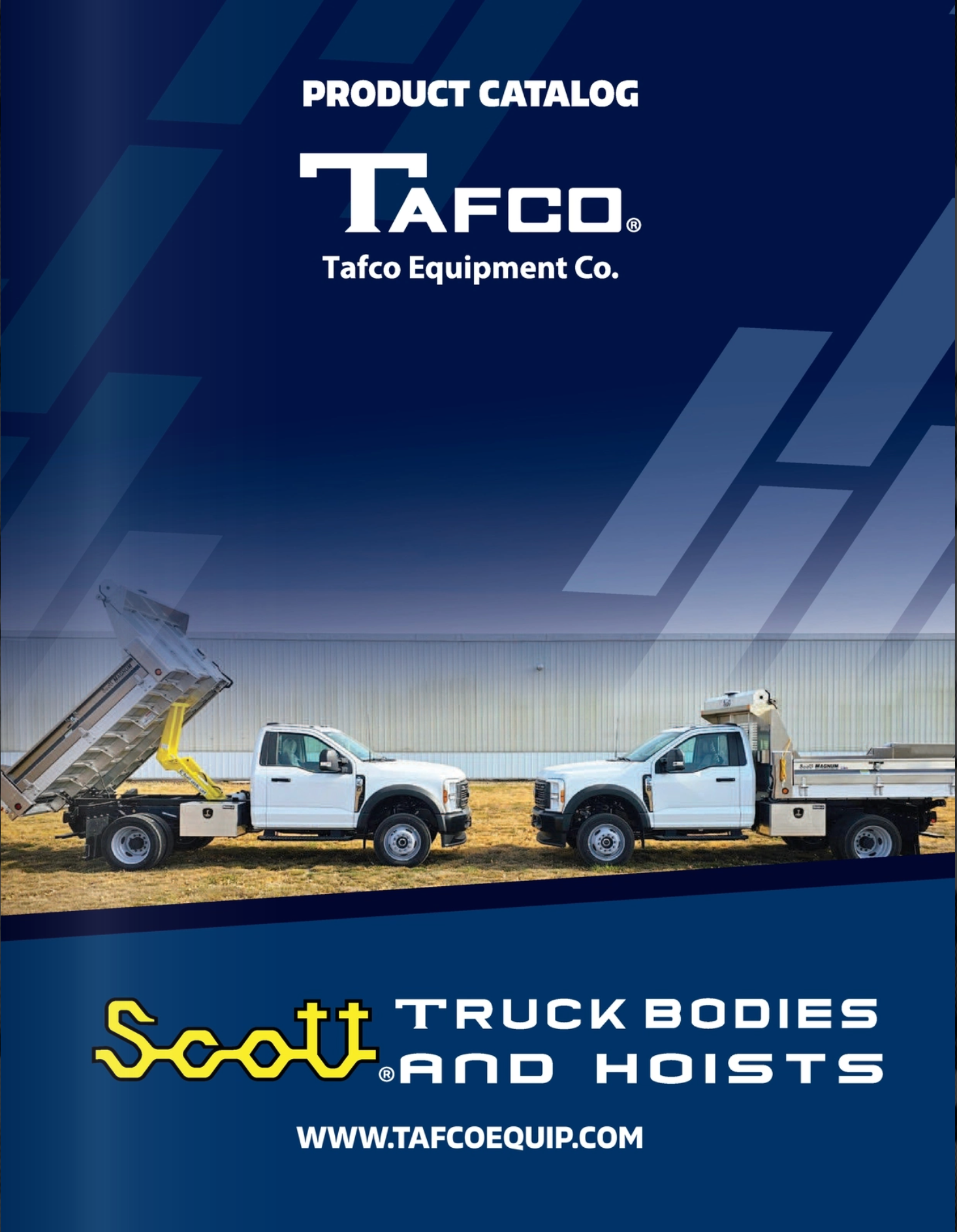 A product catalog for scott truck bodies and hoists