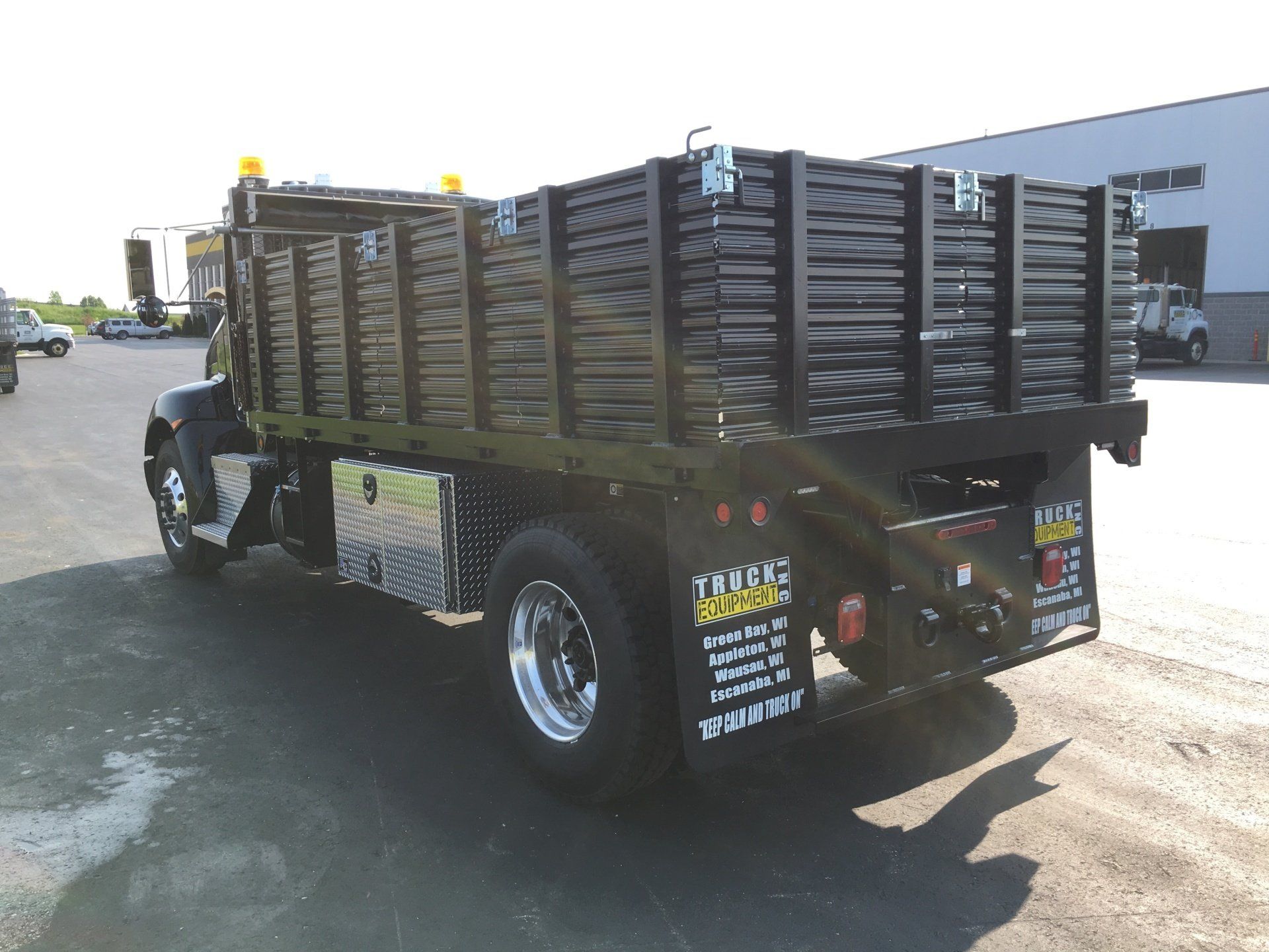 Truck Equipment Inc - Scott Steel Platform with Racks - S5