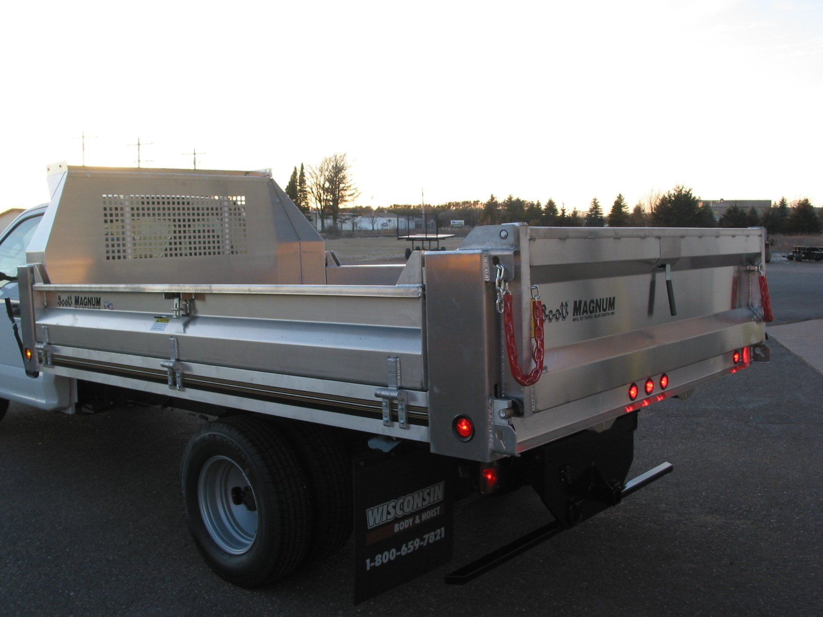 Lake Region Trailers - Wisconsin Body & Hoist Scott Magnum Aluminum Contractor - A122