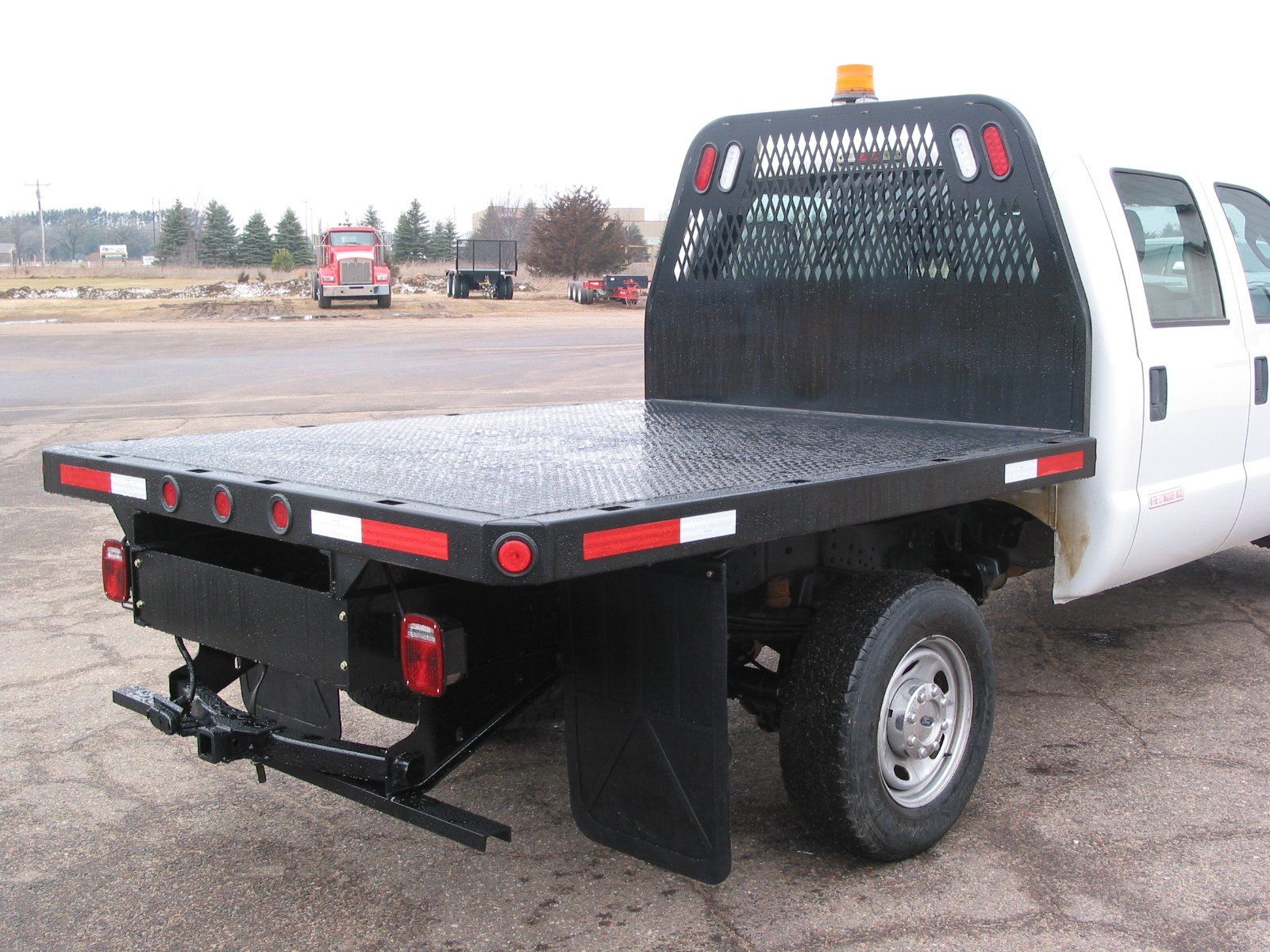 Lake Region Trailers - Wisconsin Body & Hoist Scott Steel Econo Fleet Duty Platform with Contoured BH - S67