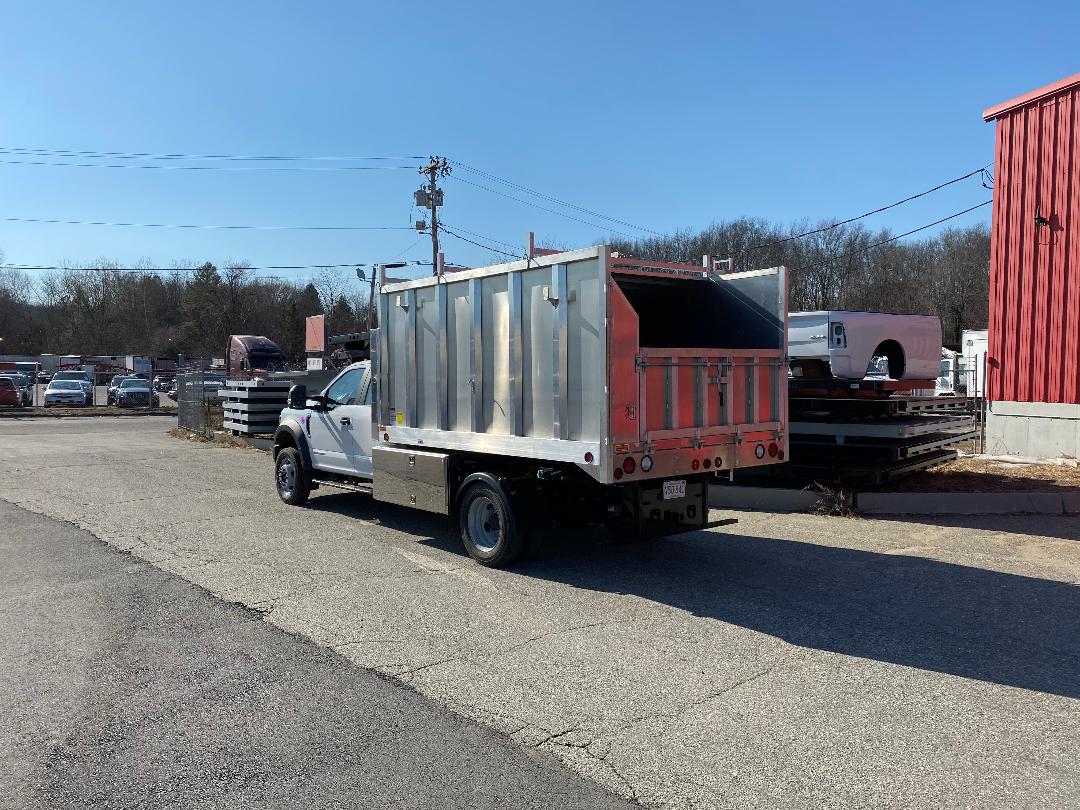 Moroney Truck Bodies - Scott Aluminum Landscaper Moroney Custom Chipper -A148