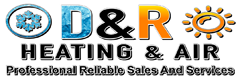 D & R Heating & Air logo