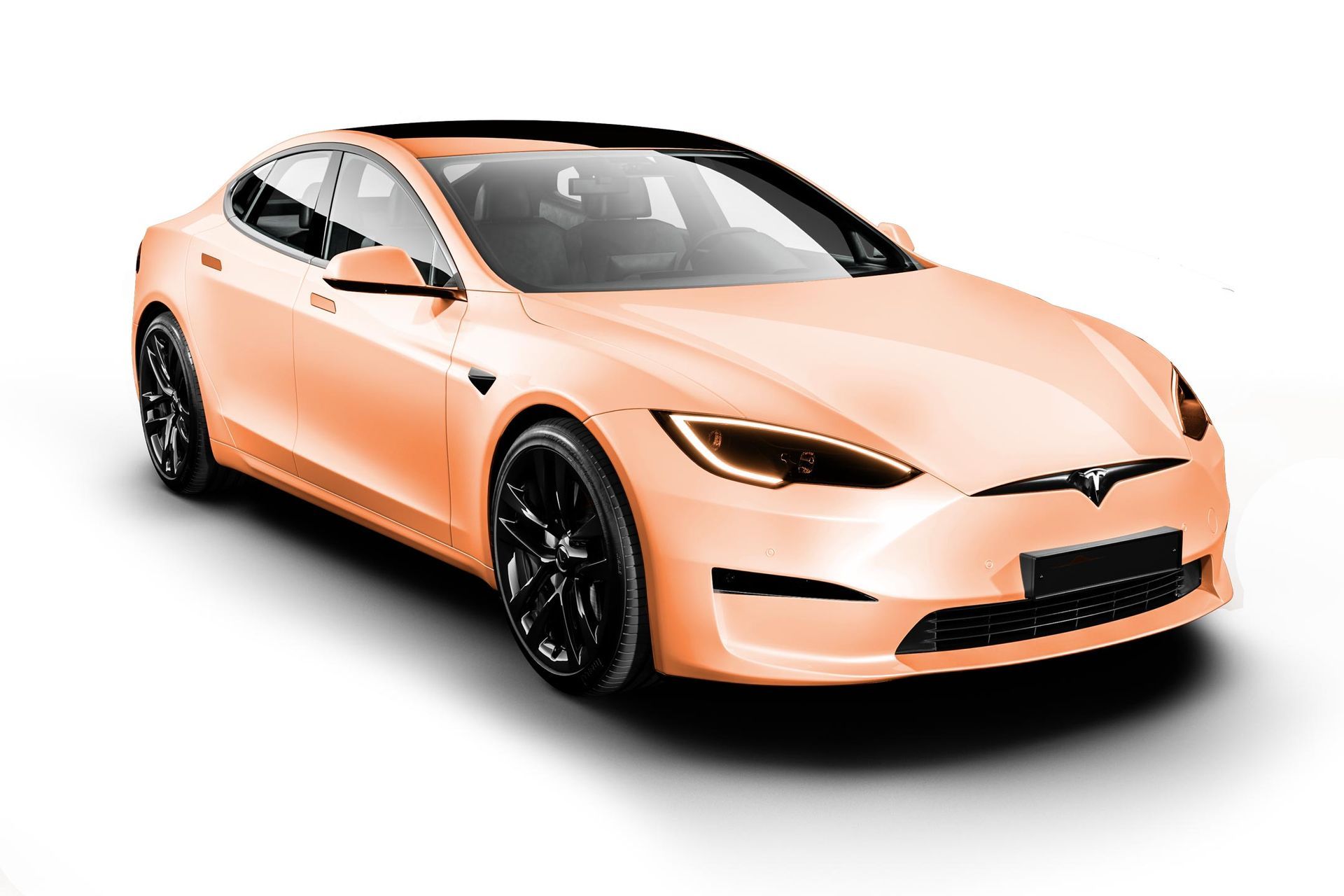 tesla s full car