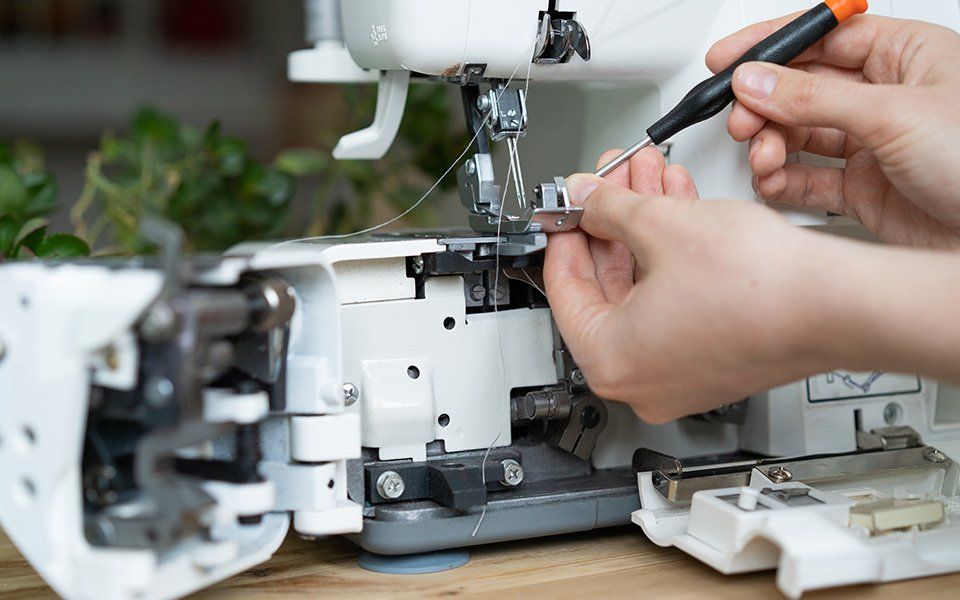 Sewing machine repair