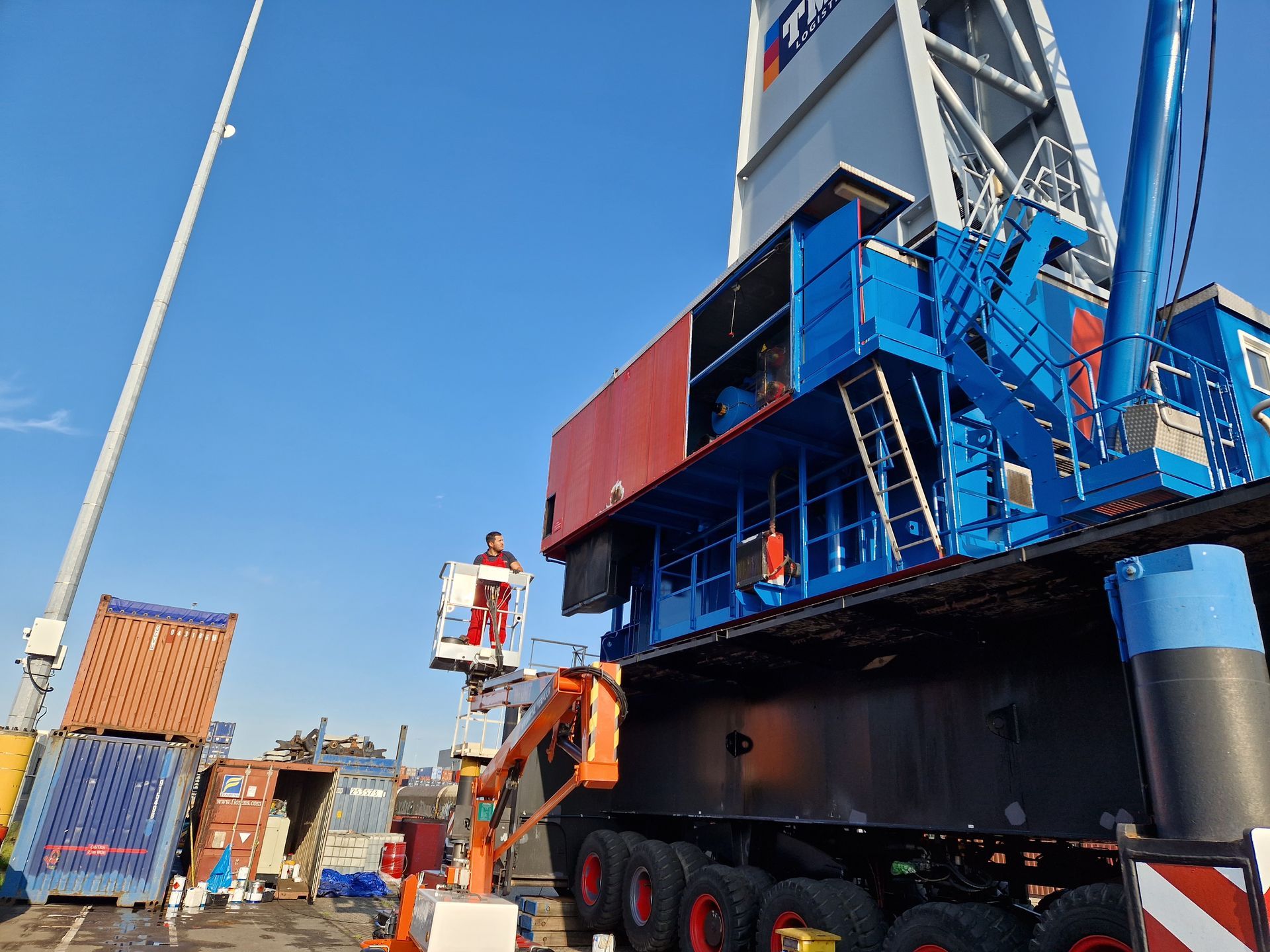 Onderhoud Gottwald HMK kranen Hagen Brandt